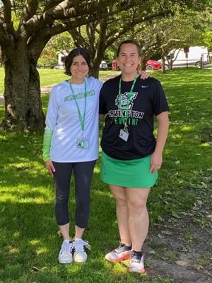 Tiffany Flynn and Marisa Stracuzzi